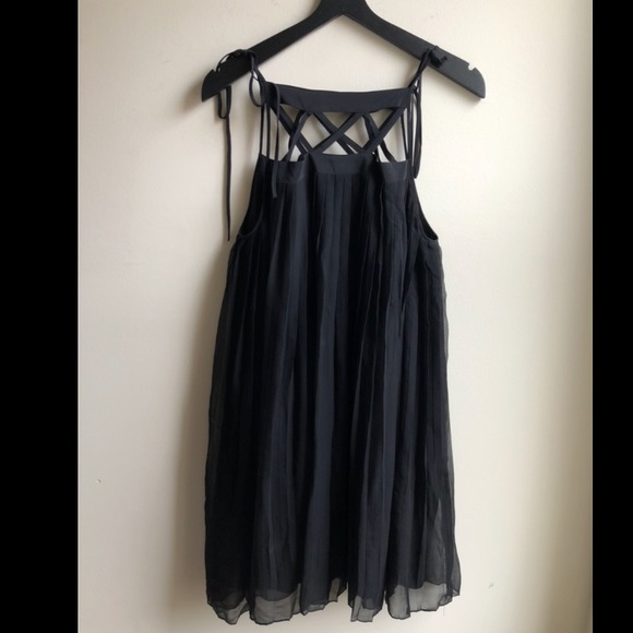 Silk Chiffon babydoll dress - Picture 1 of 3